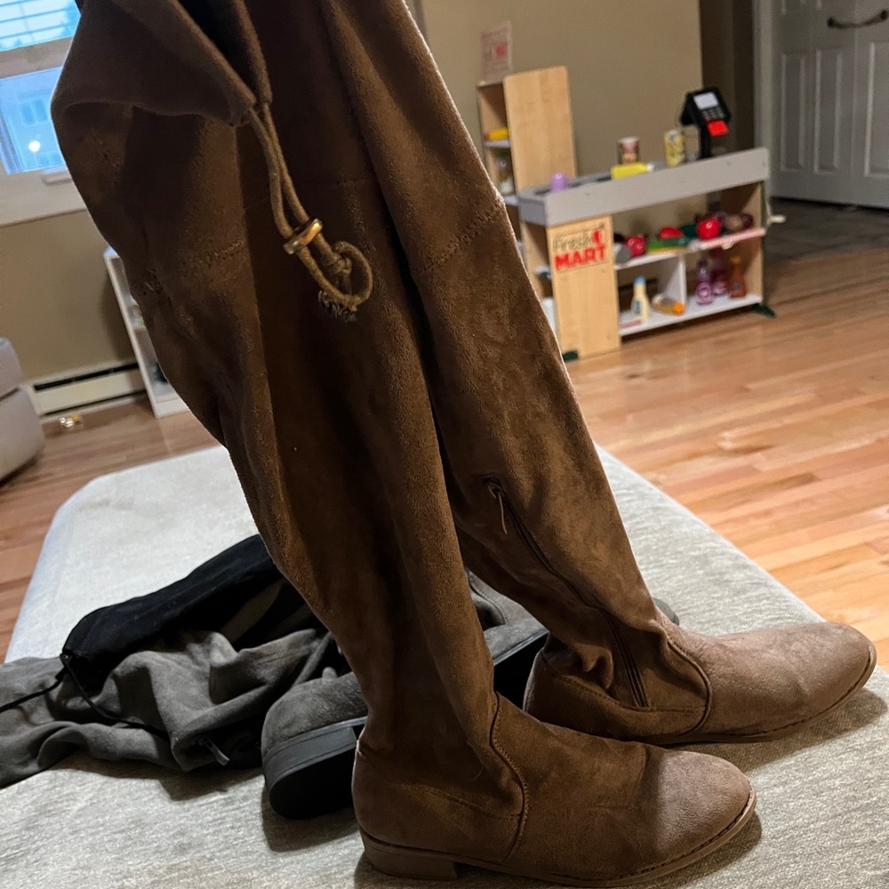 Over the knee 3 pairs of boots